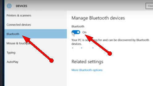 solve Bluetooth problems Windows 10