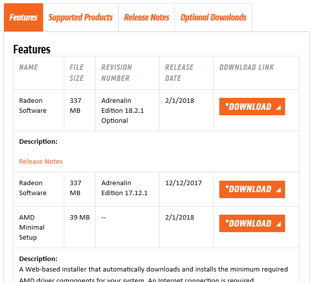 AMD Radeon Graphic HD Drivers Download Free