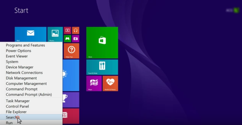 Manually Update Drivers in Windows 8